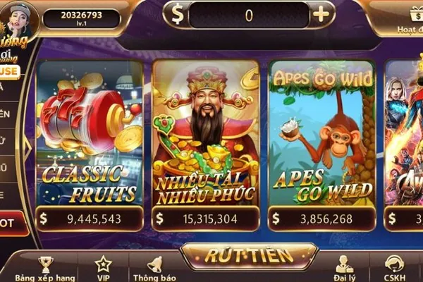 Slot game và Bắn cá vin88