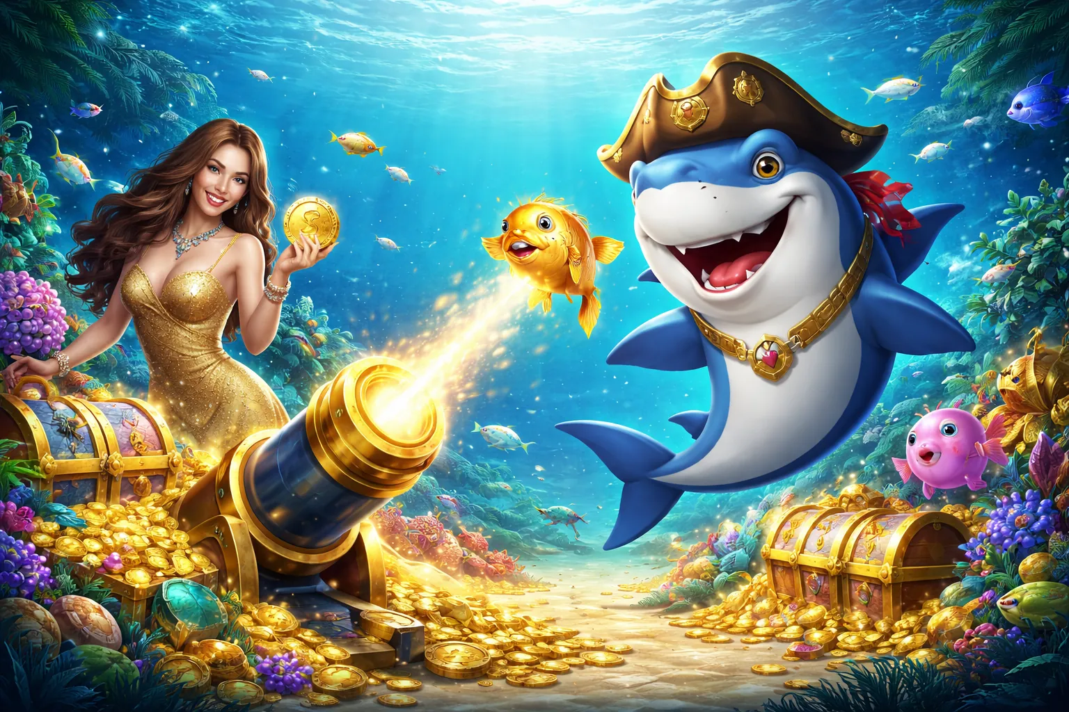Thế giới game bắn cá sống động tại 88vin Vin88